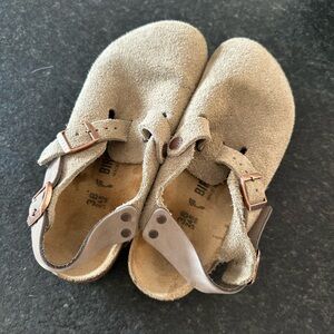 Birkenstock Women's Tokio Slingback Clogs in BEIGE